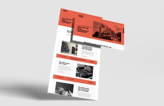 Darstellung Website Alte Feuerwache Loschwitz